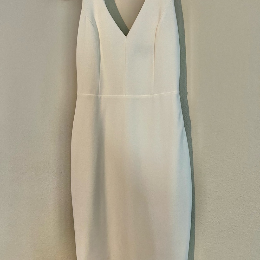 Beautiful cream mini bodycon dress from Lulus.